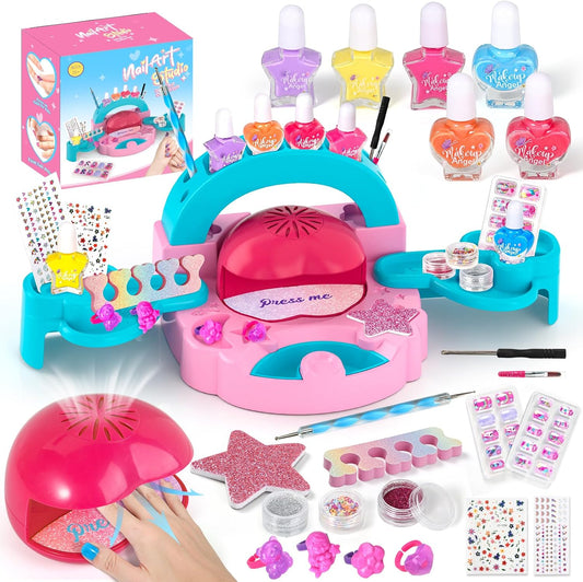Juego de esmaltes de uñas para niñas, regalo de cumpleaños de Navid...