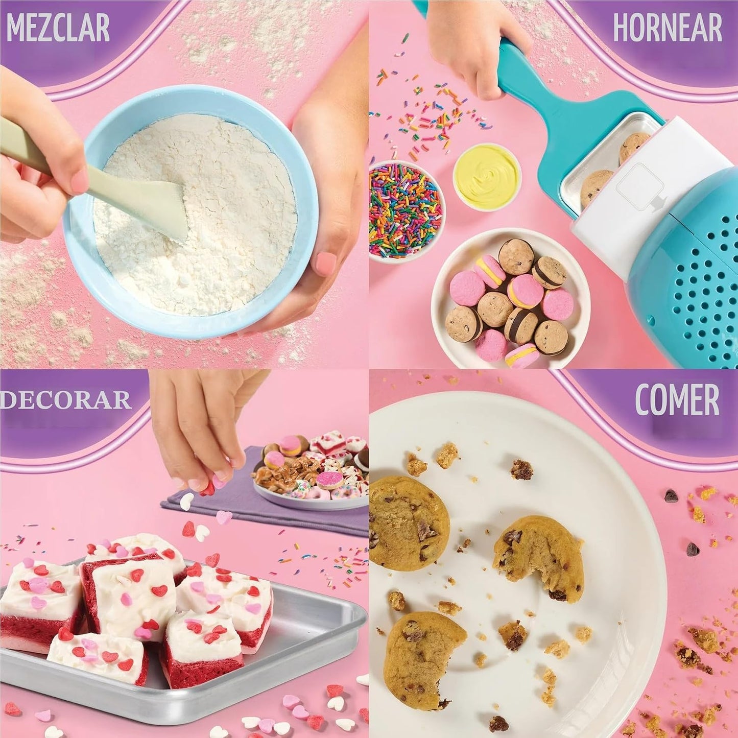 Ultimate Easy Bake - Paquete para hornear horno, galletas, pretzel,...