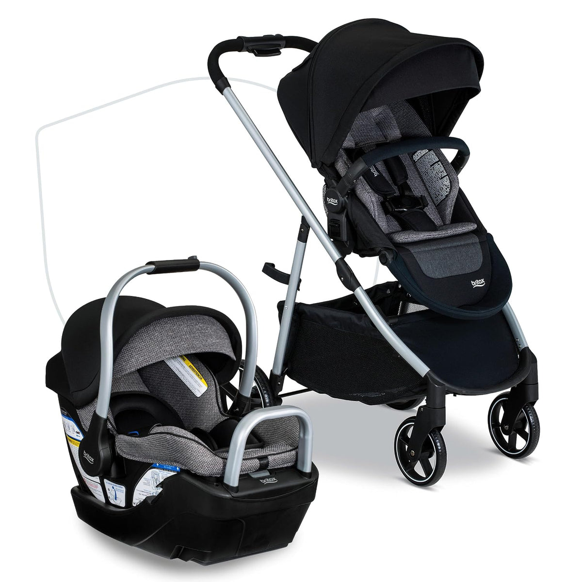 Britax - Sistema de viaje para bebé Willow Grove SC, combinación de...