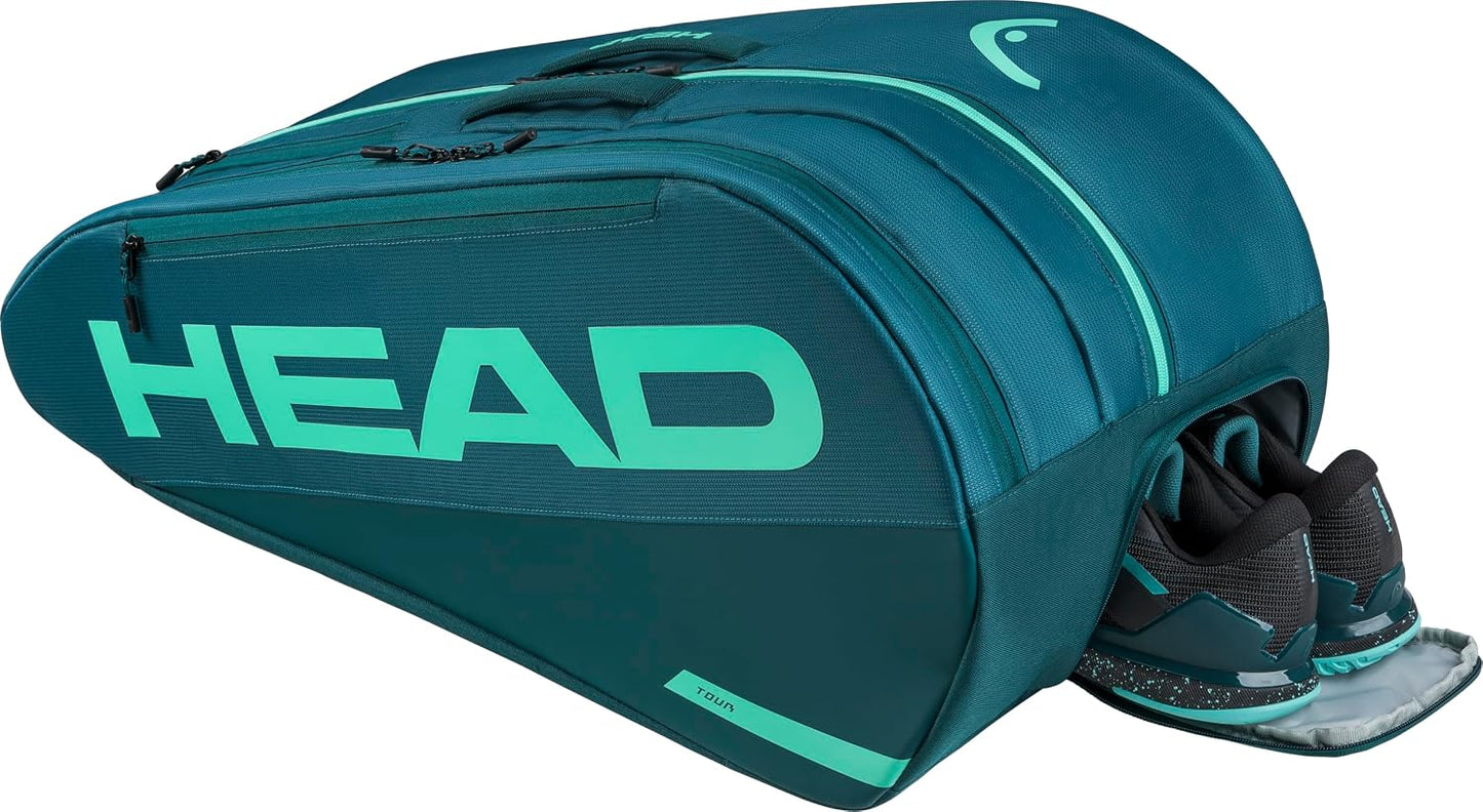 HEAD Tour Racquet Bag L (9R) Bolsa de tenis | 9 Capacidad de raqueta