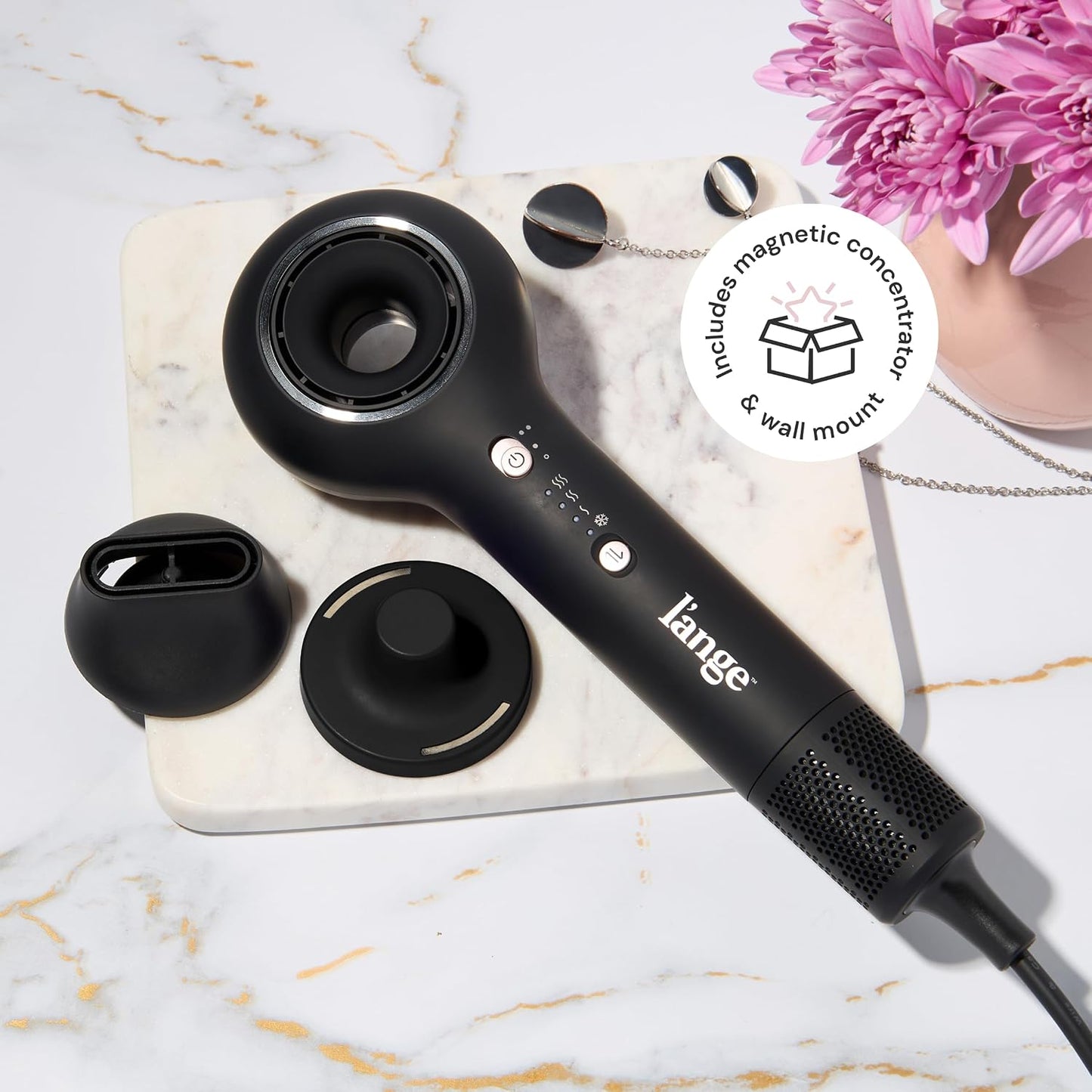 L'ANGE HAIR Axia HaloRing Secador de Cabello | Secador Iónico d...