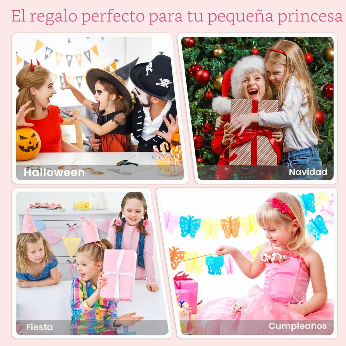 kidzkube Kit de sellos de gemas para el cabello, joyas brillantes p...