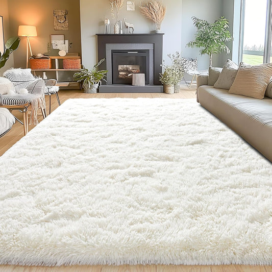 Alfombras de área para sala de estar, de 6 x 9 pies, ultra suaves y...