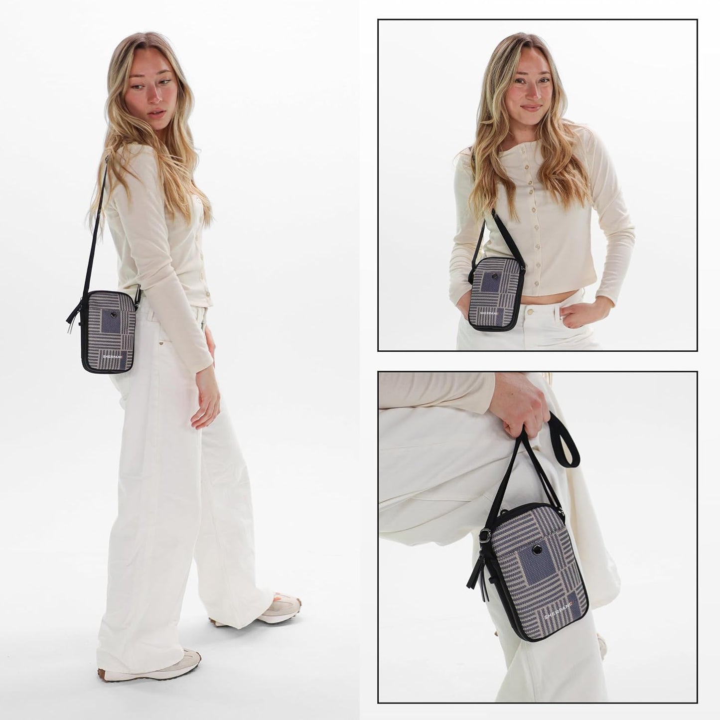 Sherpani Simplicity, cartera cruzada antirrobo, bolsa de hombro de...