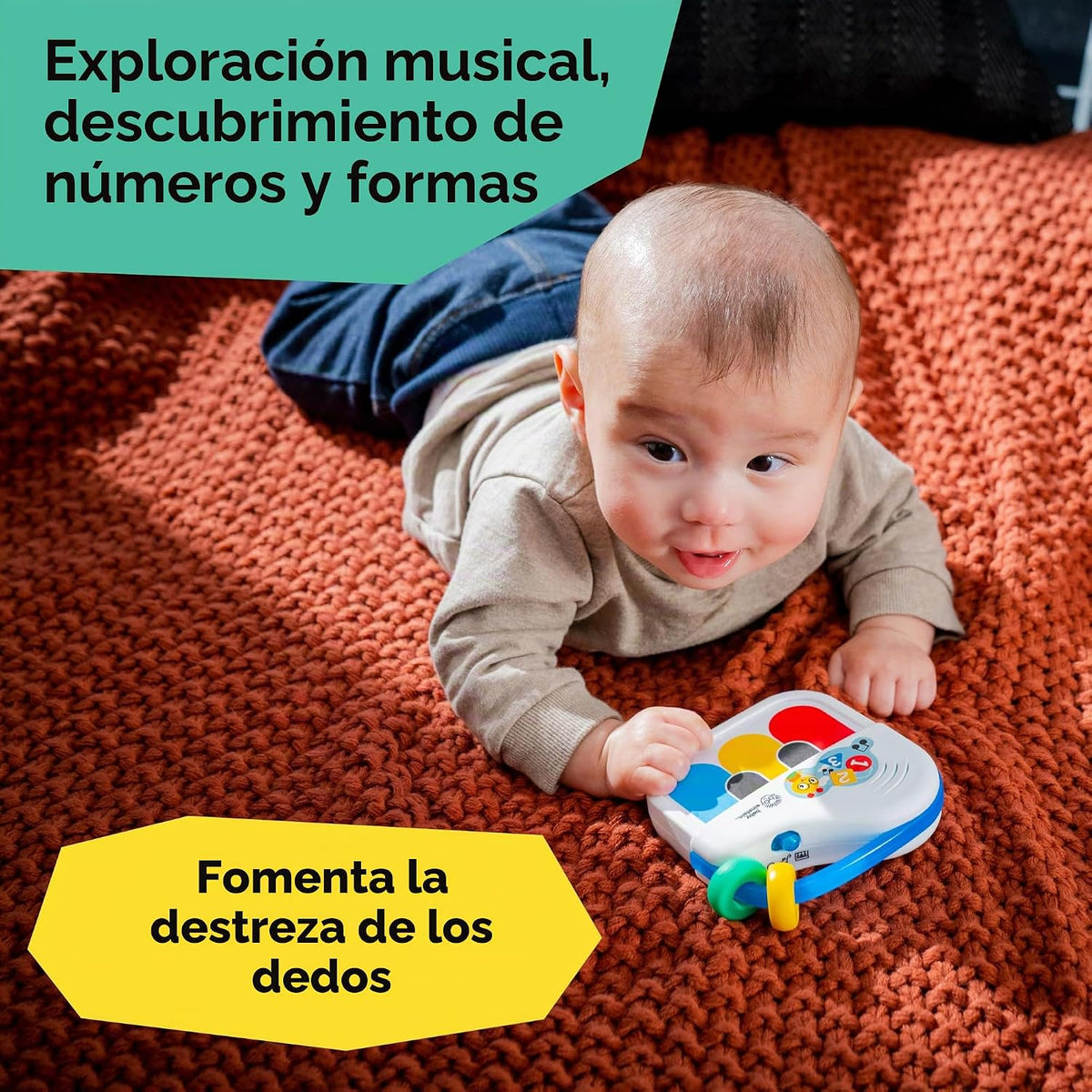 Baby Einstein Juguete musical de piano pequeño, a partir de 3 meses...