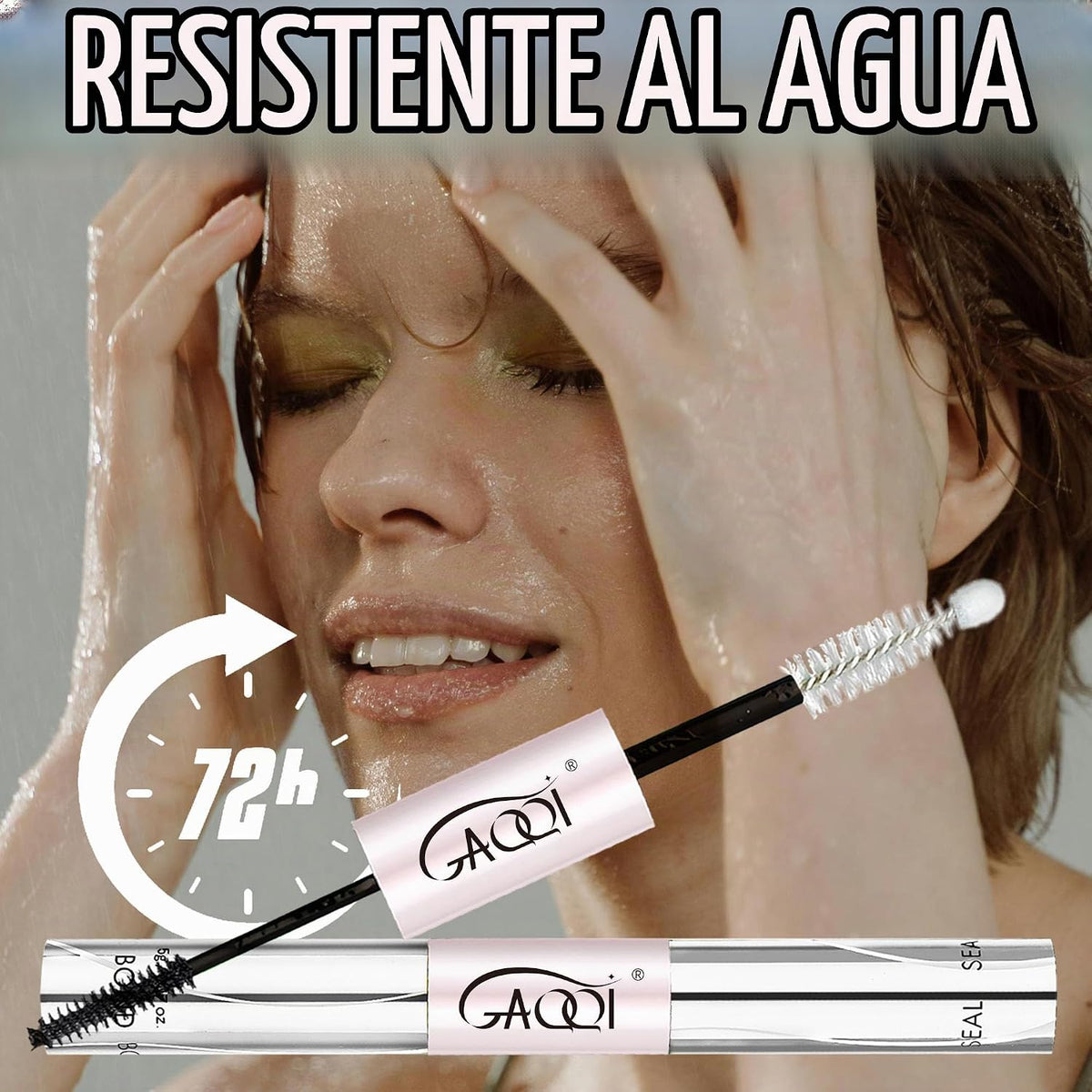 GAQQI Lash Bond and Seal + Remover, pegamento de racimo de pestañas...