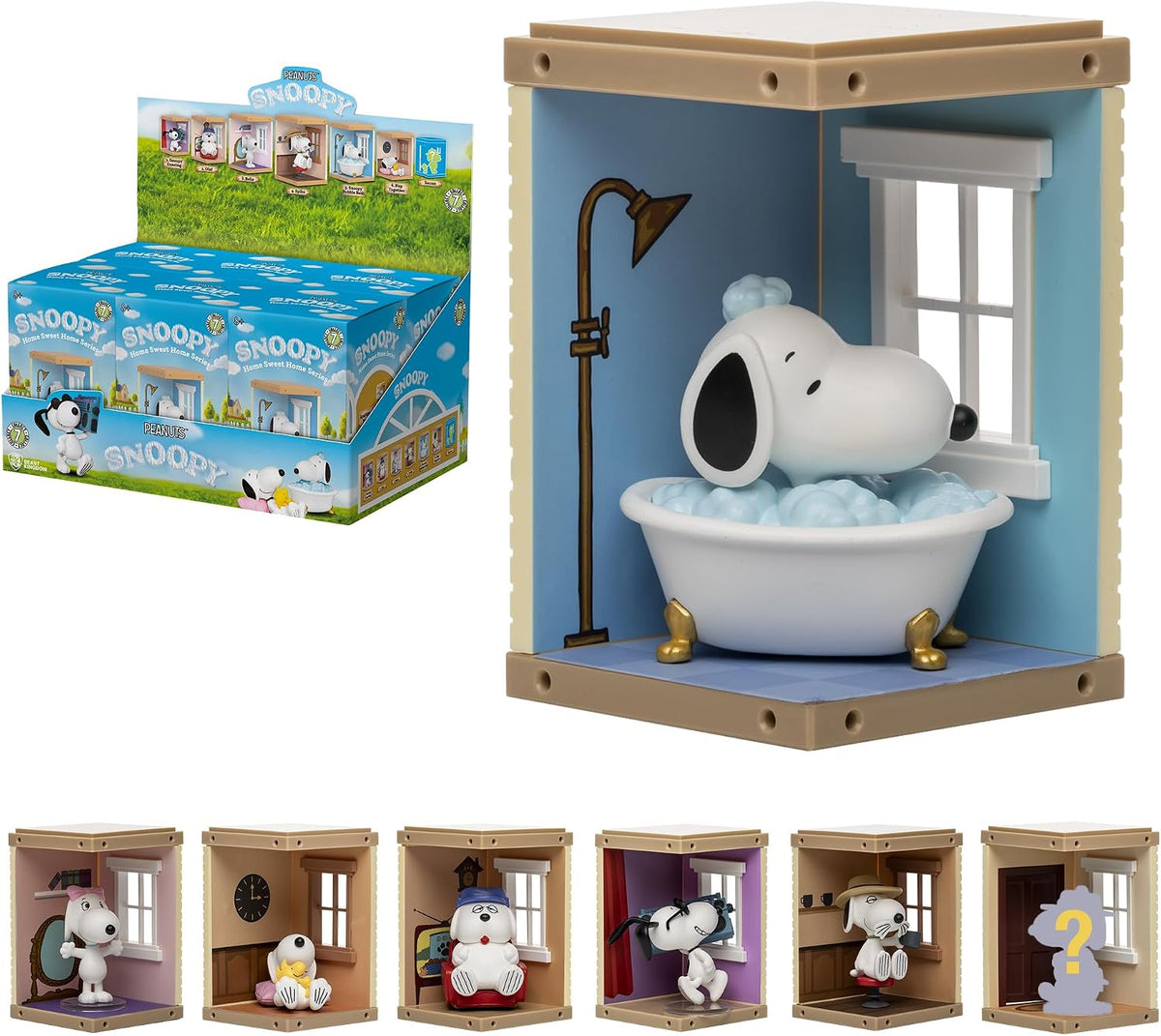 YuMe Peanuts Snoopy Hero Box - Caja ciega Home Sweet Home Series My...