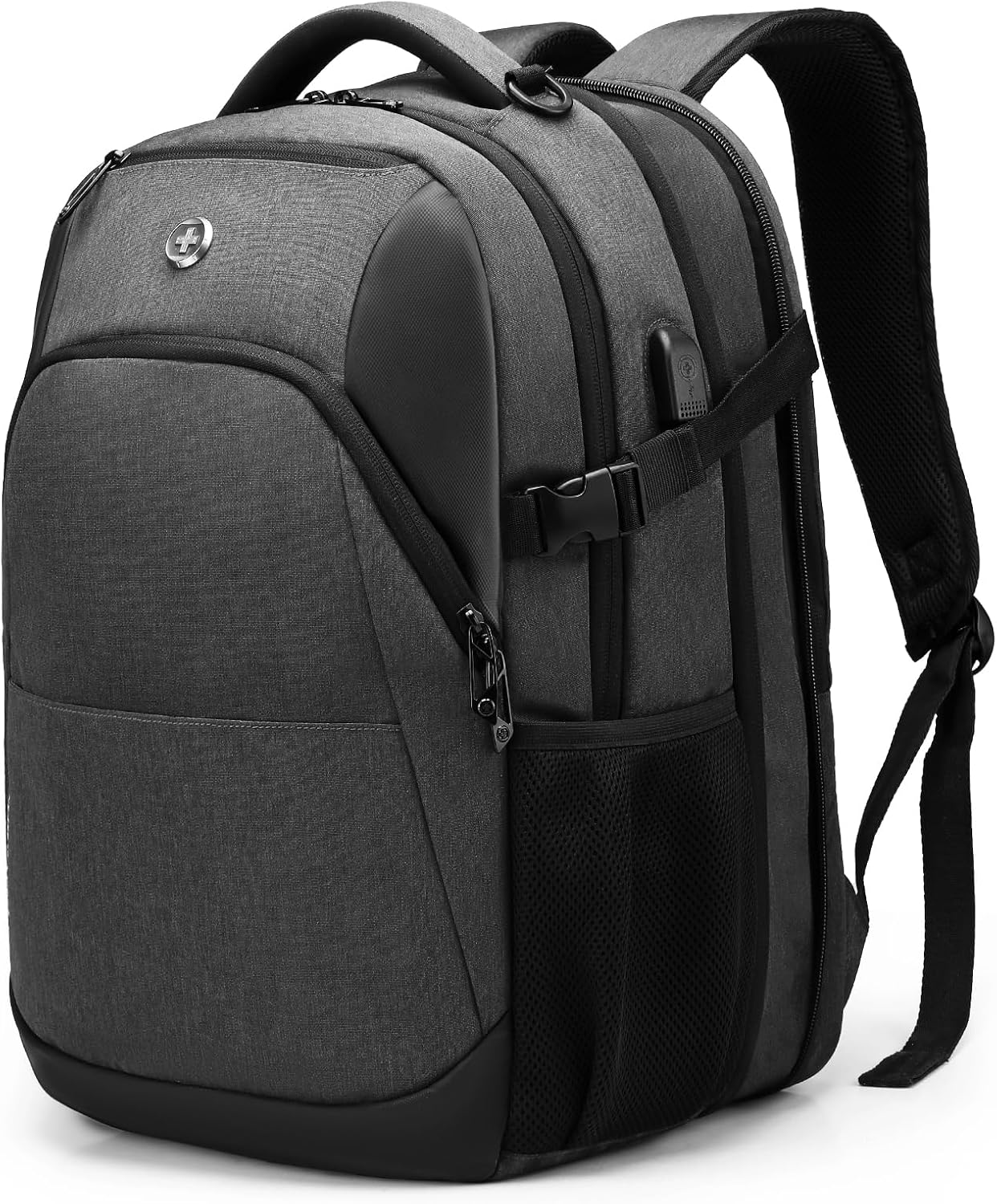 Swissdigital Design Mochila para hombre y mujer compatible con comp...