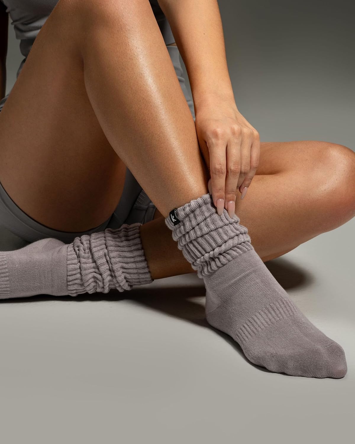 Kamo Fitness Calcetines de bota para mujer, largos y acogedores, 3...