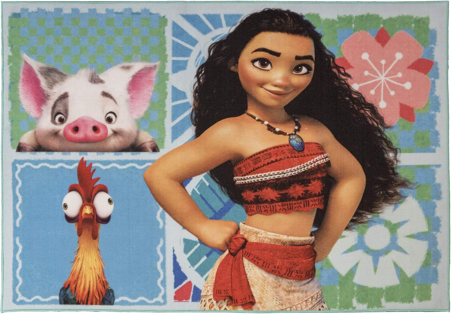 Gertmenian Disney Princess 21273 - Alfombra para interiores, 4 x 6...