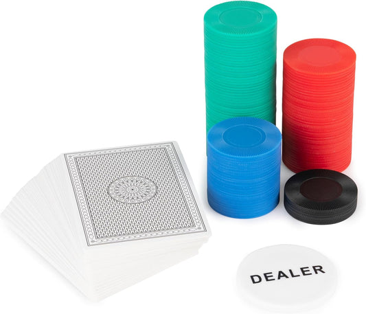 Spin Master Games Cardinal Classics, Juego de 200 fichas de póquer...