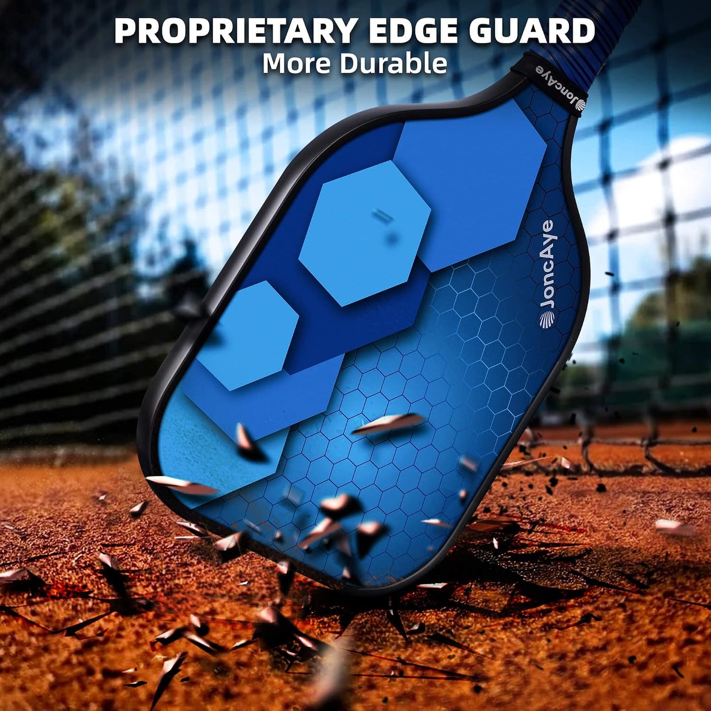 JoncAye Pickleball Paddles Juego de 4 o 2, raquetas de fibra de vid...