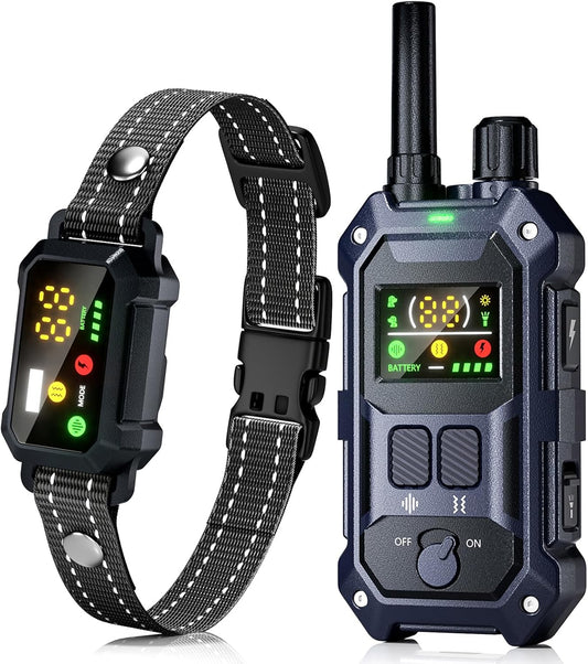 BLACKDOG Collar de choque militar para perro, collar de entrenamien...