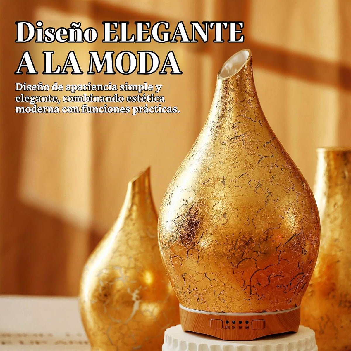 Porseme Difusor de Aceite Esencial de 280ml, Difusor de Aromaterapi...
