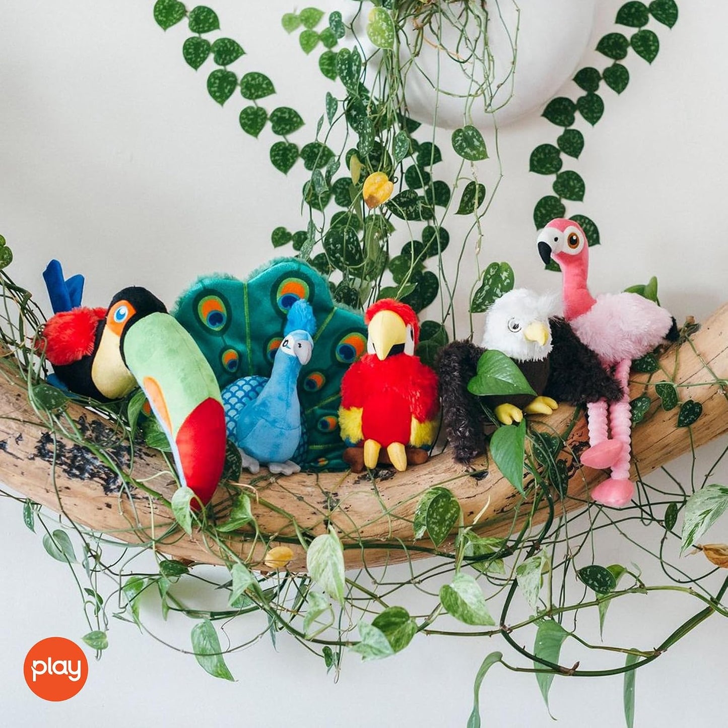P.L.A.Y. - Bonitos juguetes de peluche para perros, rebaño para atr...
