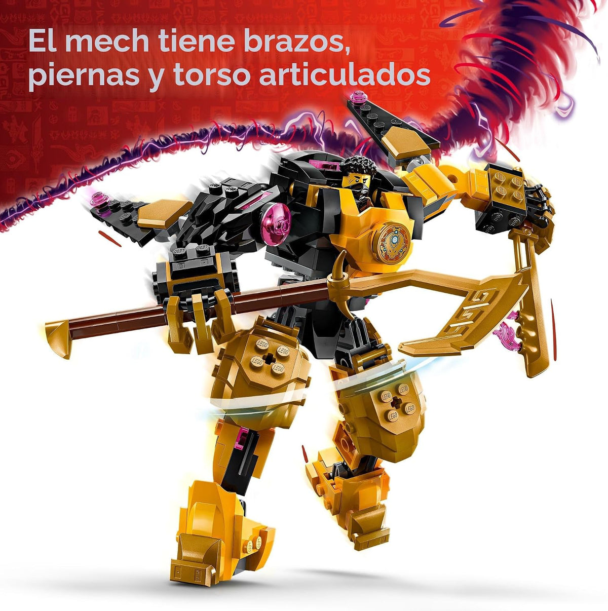 LEGO NINJAGO Arin's Spinjitzu Battle Mech - Juego de construcci...