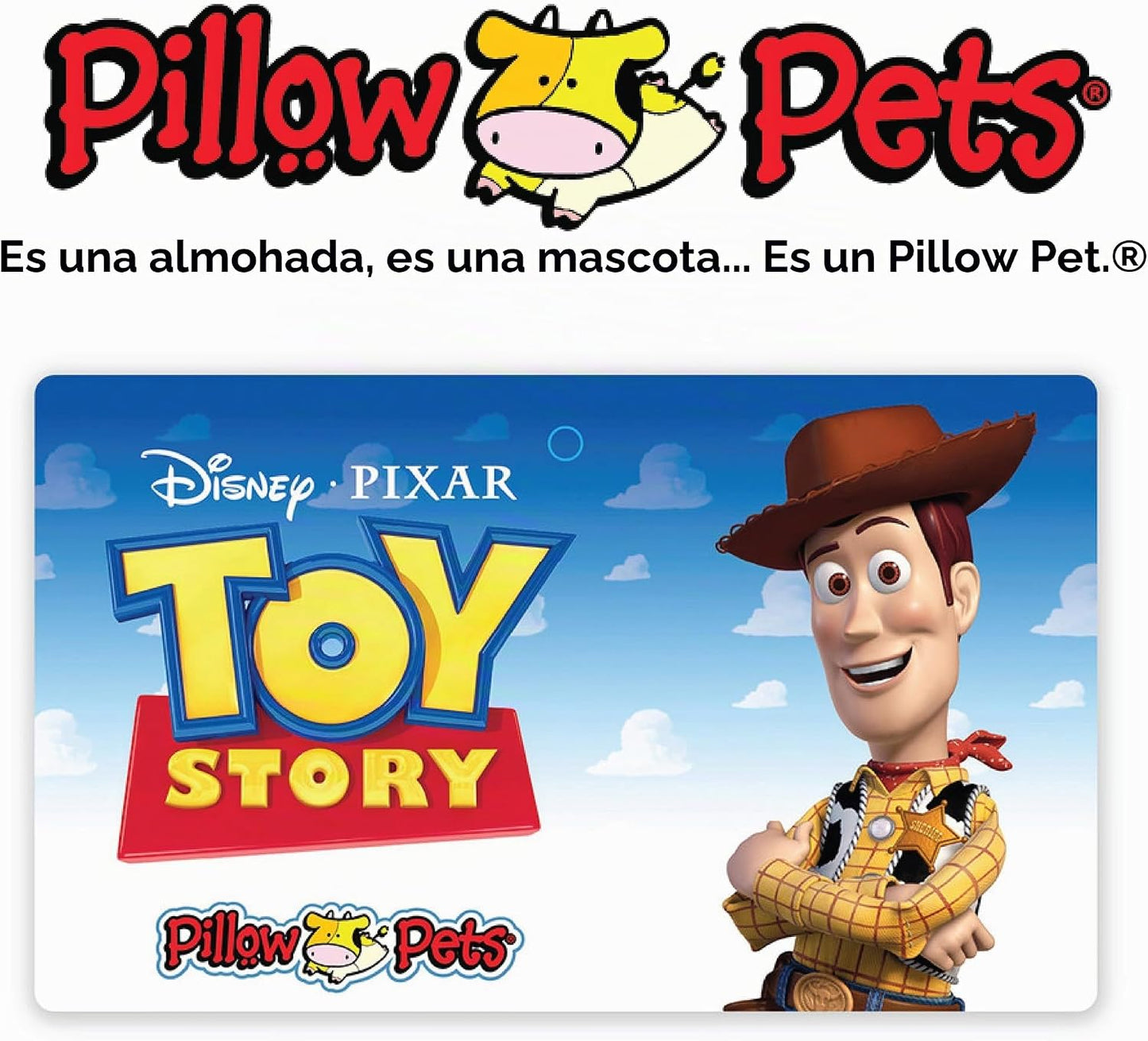Pillow Pets Disney Pixar Buzz Lightyear - Almohada plegable de pelu...