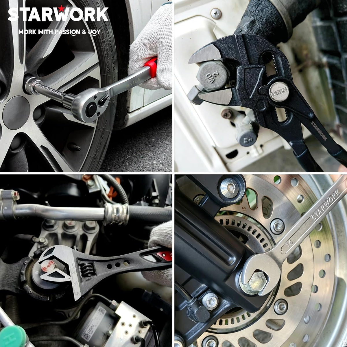STARWORK TRUE MECHANIC™ Juego de herramientas mecánicas de 324 piez...