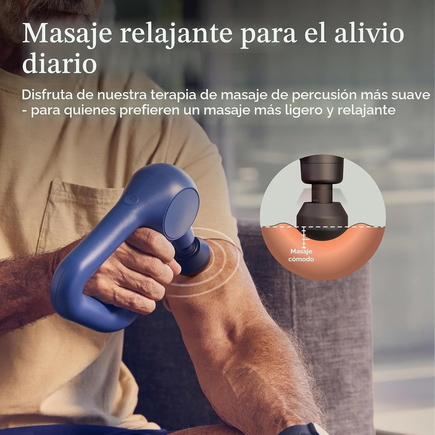TheraGun Therabody - Pistola de masaje de alivio | para comodidad d...