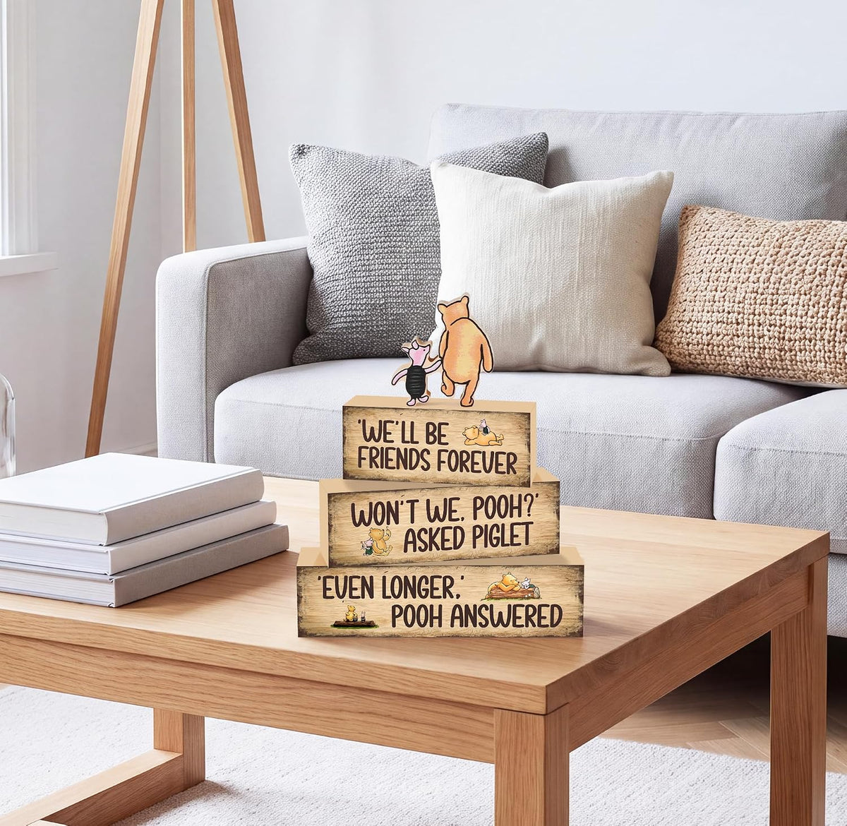 Winnie - Decoraciones de mesa de madera, decoración Winnie para el...