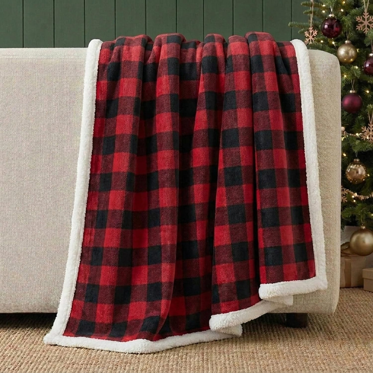 Eddie Bauer - Manta decorativa, supersuave y reversible, ropa de ca...