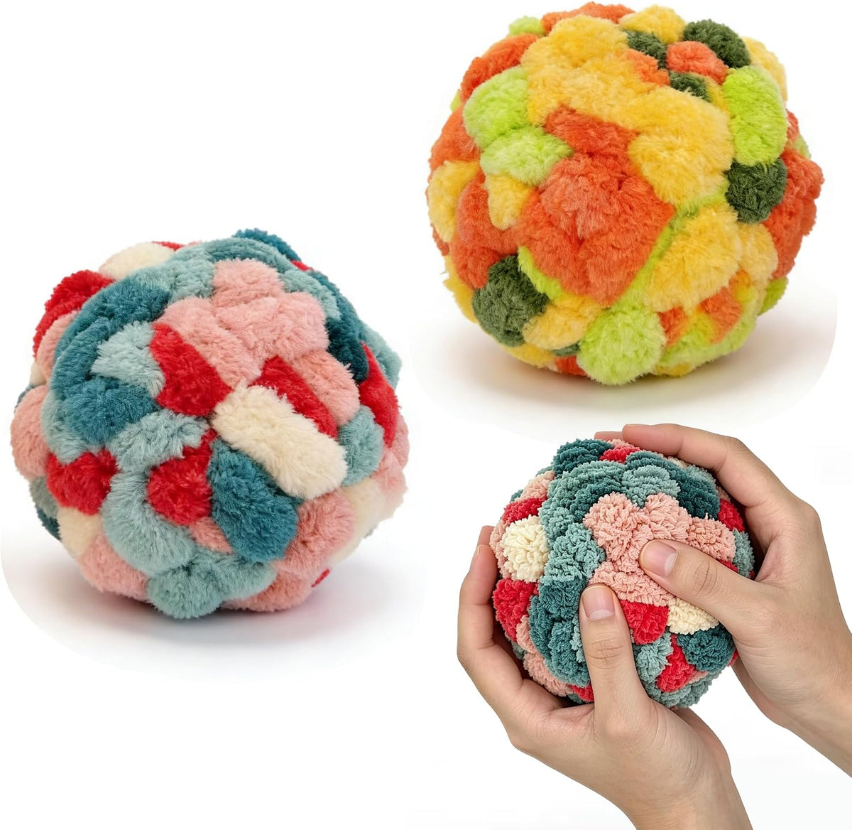 Paquete de 2 bolas de terapia sensorial para adultos con demencia,...