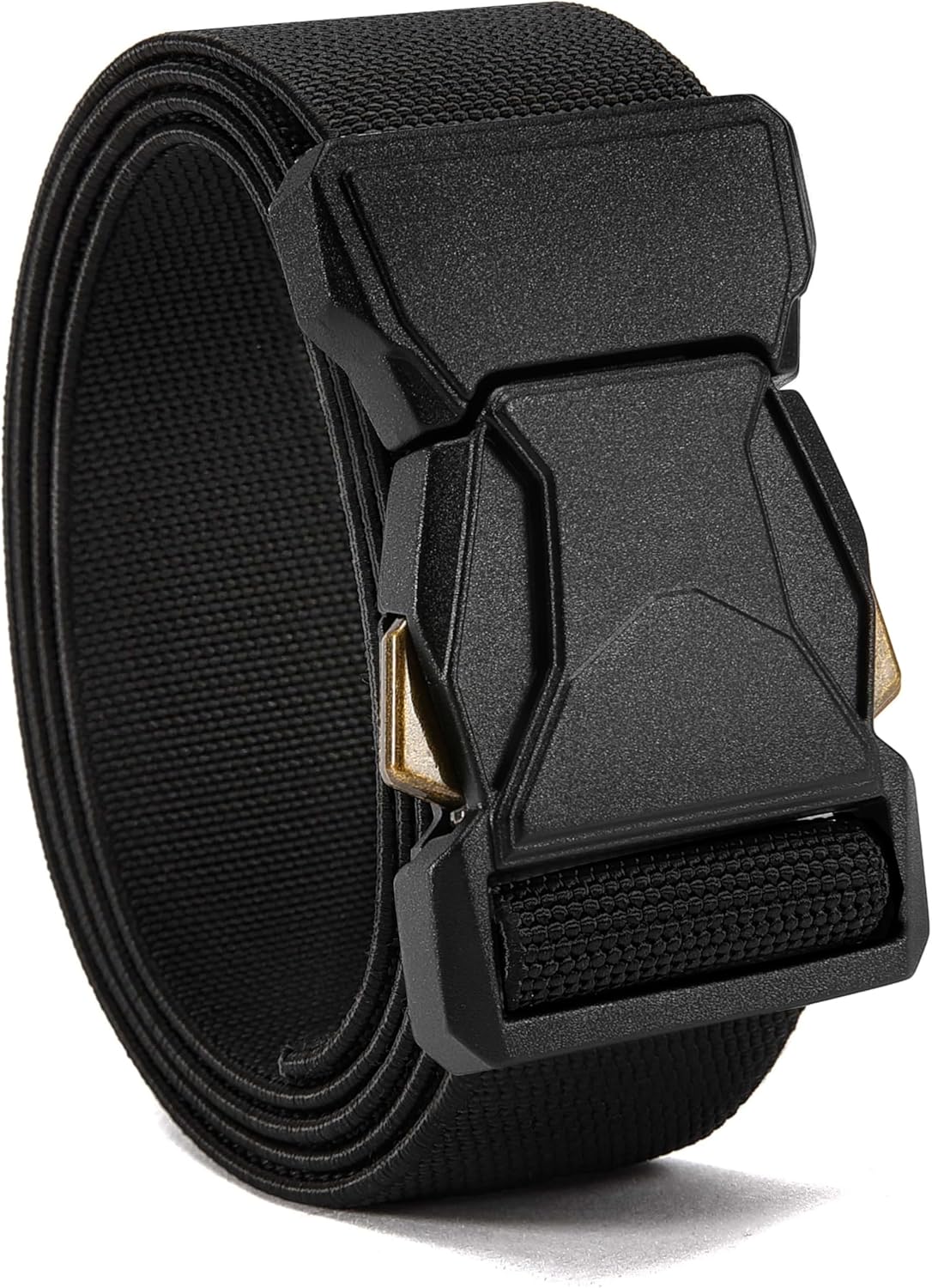 CHAOREN Cinturón táctico para hombre - Cinturón elástico de 1.5 pul...