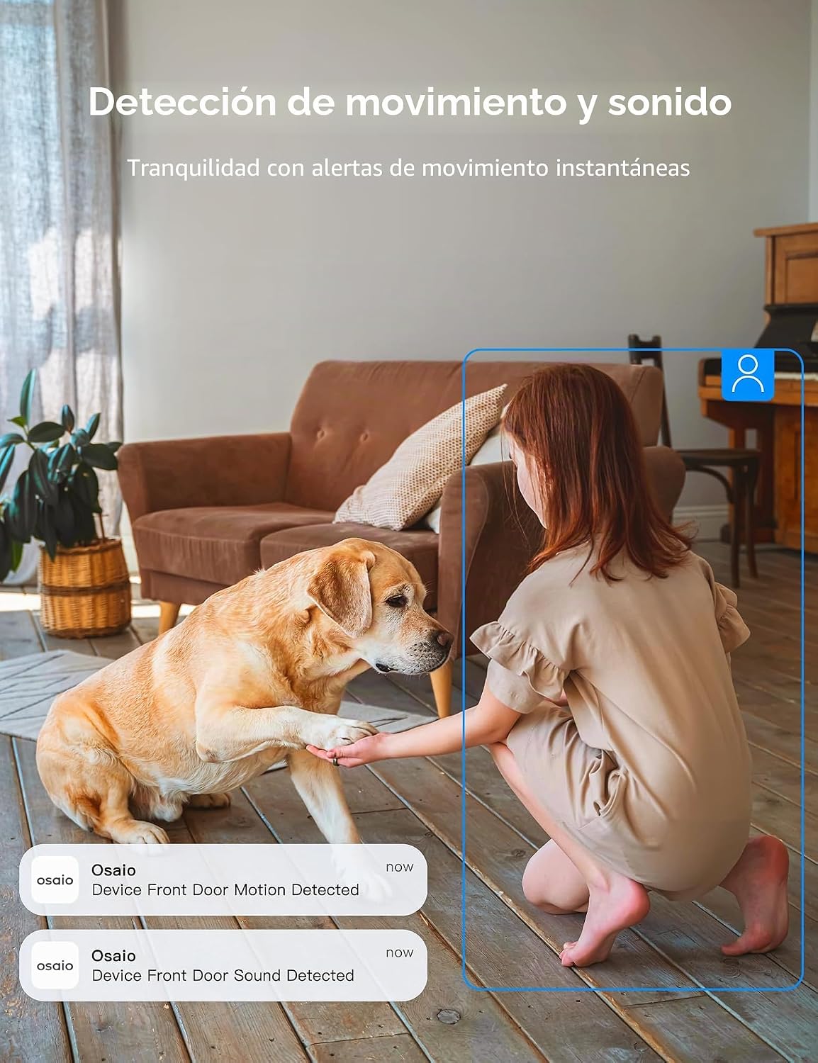 GNCC Cámaras 2K para cámaras interiores de seguridad para el hogar...