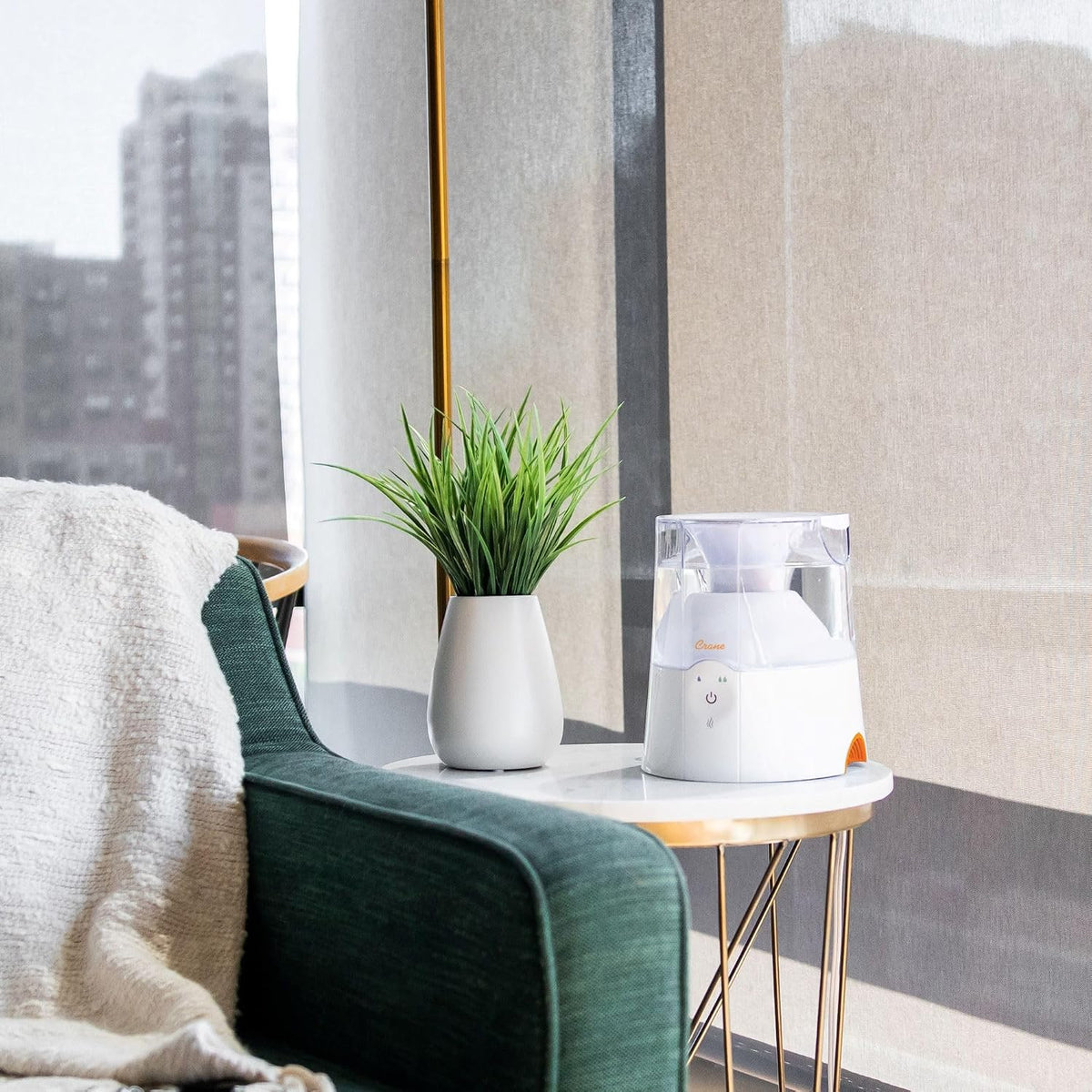 Crane Humidificador de niebla caliente, humidificadores de niebla c...
