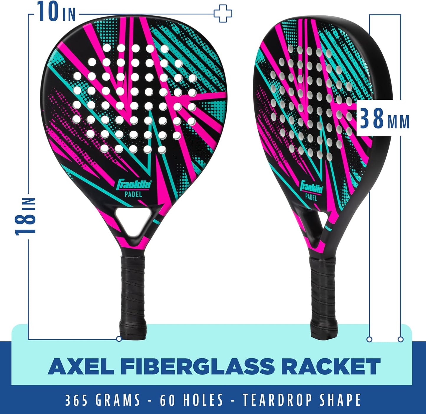 Franklin Sports PRO+ Padel Balls