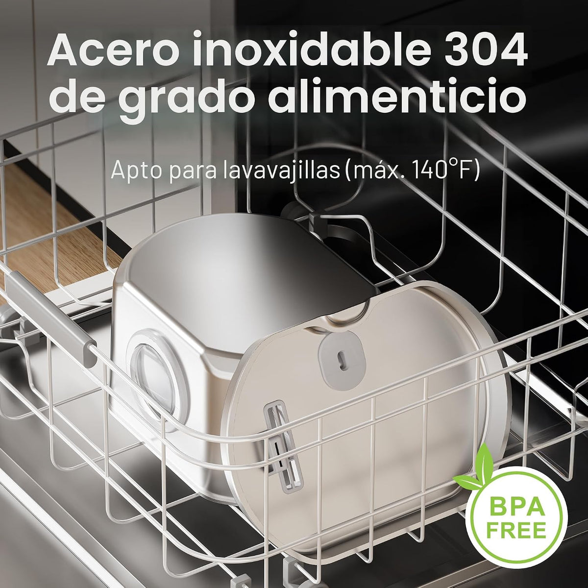 Fuente de agua para gatos de acero inoxidable: Fuente para gatos de...
