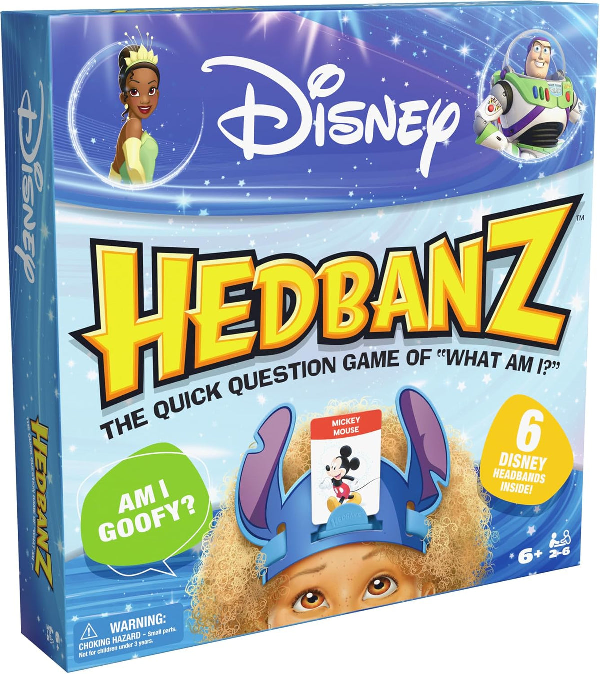 Spin Master Games Disney Hedbanz Juego de adivinanzas con imágenes...