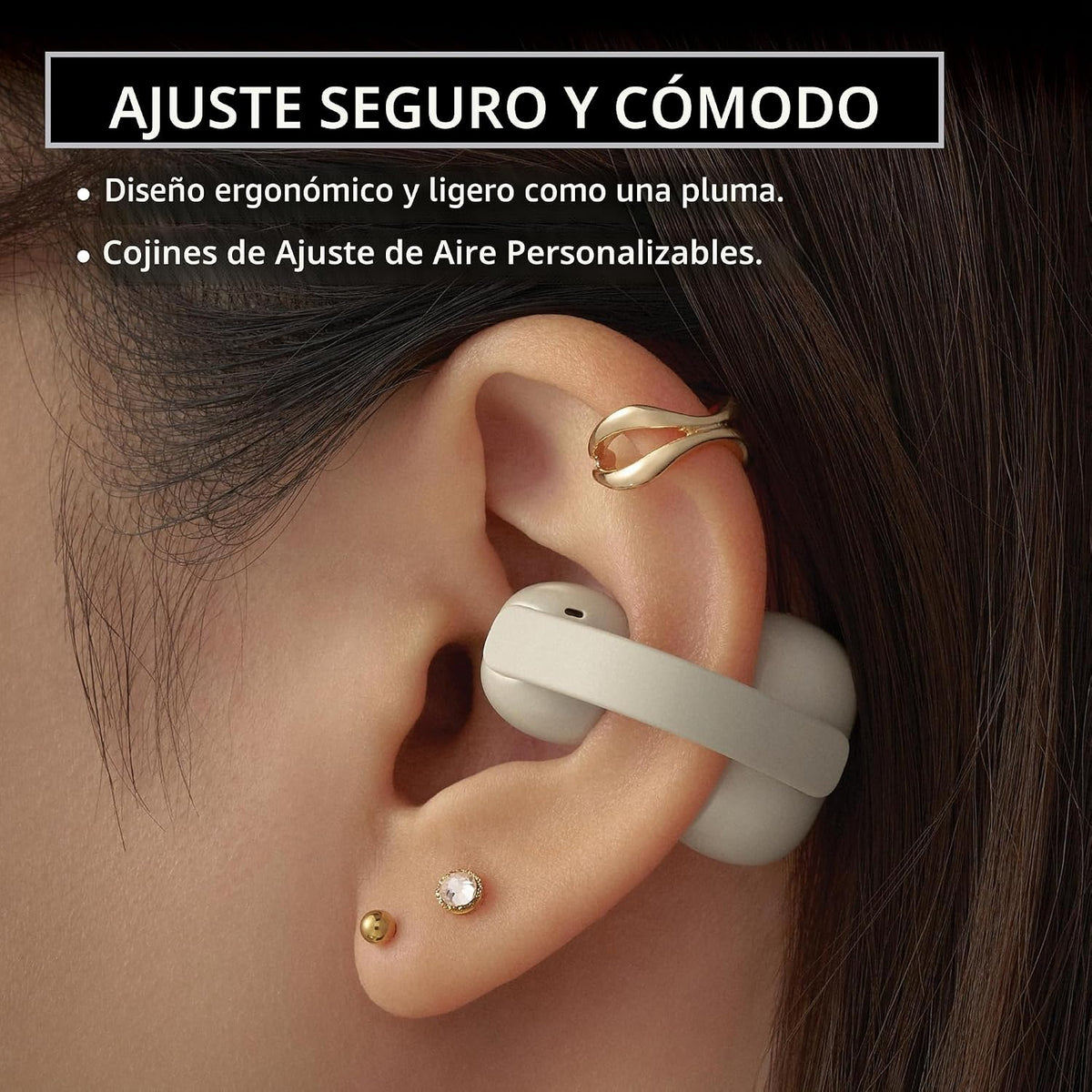 Sony LinkBuds Clip Open-Ear Auriculares verdaderamente inalámbricos...