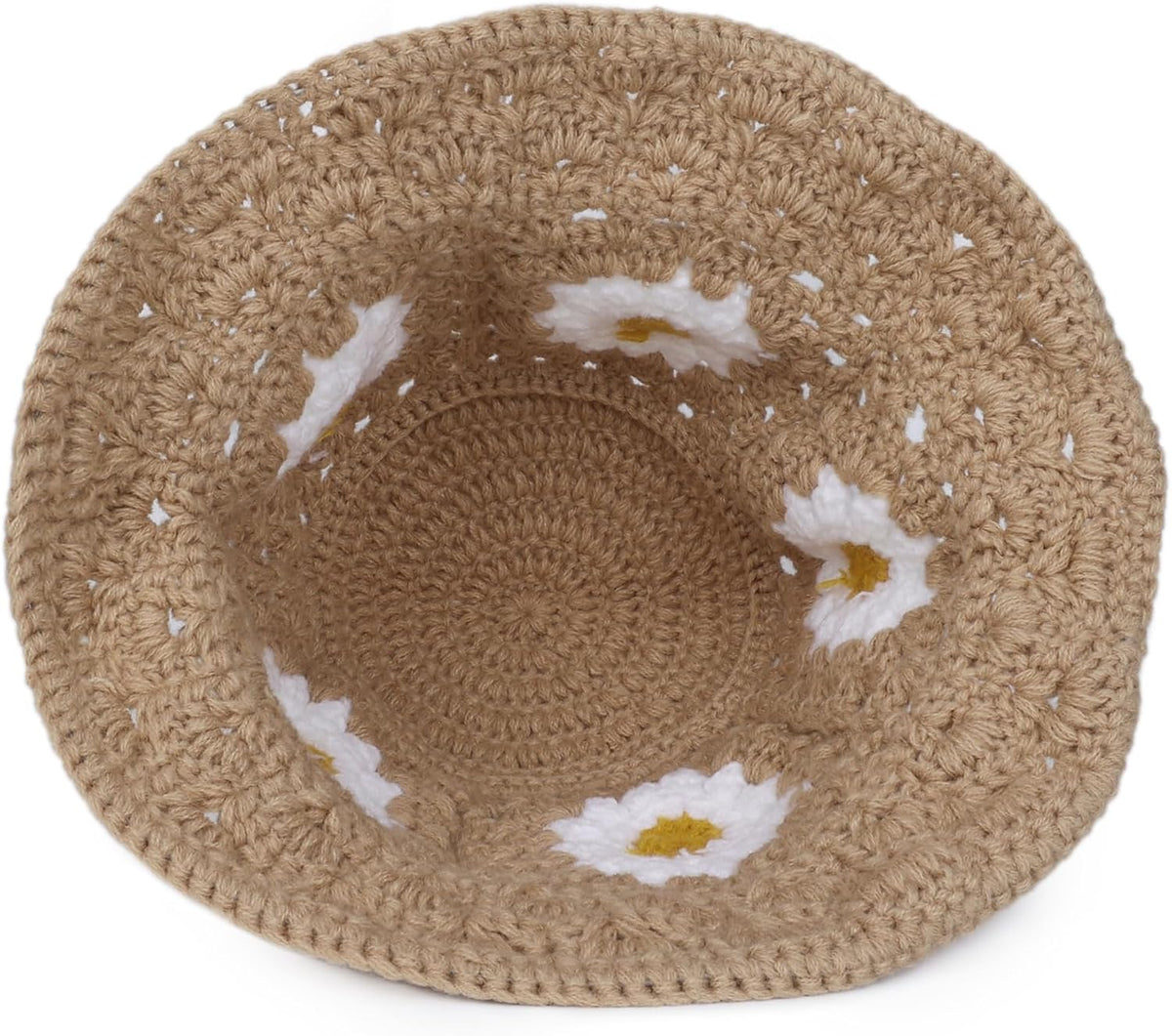 Sombrero de pescador de punto plegable para mujer, diseño de margar...
