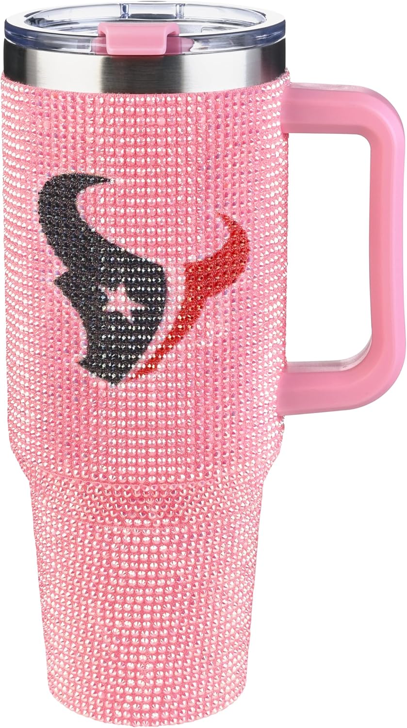 The Memory Company Tumbler con Licencia Oficial de 46 oz Rosa con B...