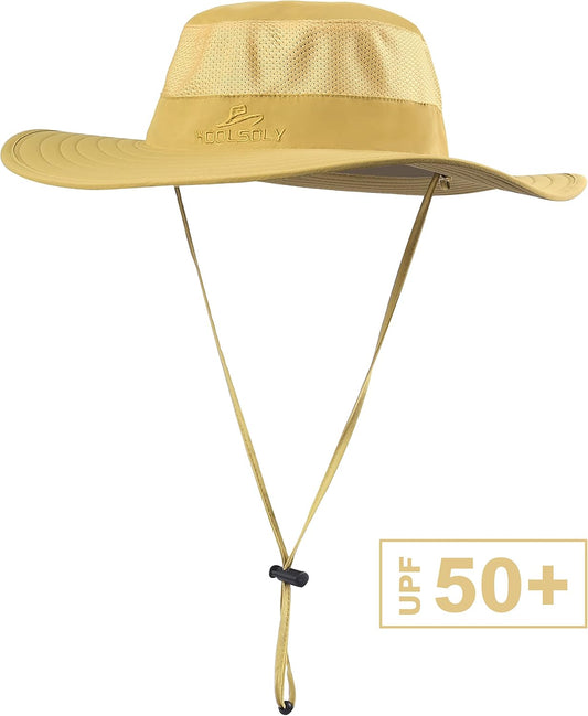 Sombrero de pesca, gorra para el sol con protección solar UPF 50+ y...