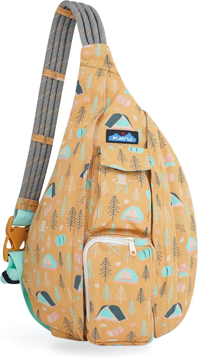 KAVU - Bolso con correa de cuerda, mochila para senderismo, campame...