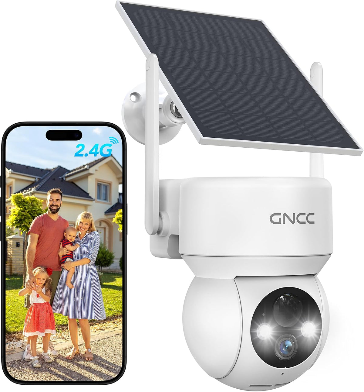 GNCC Wifi al aire libre inalámbrico 2.4G de las cámaras de segurida...