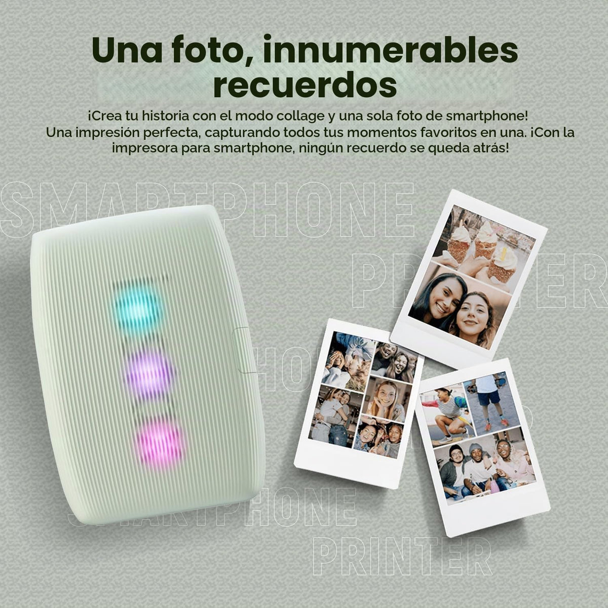 Fujifilm INSTAX Mini Link 3 - Impresora para smartphone + película...
