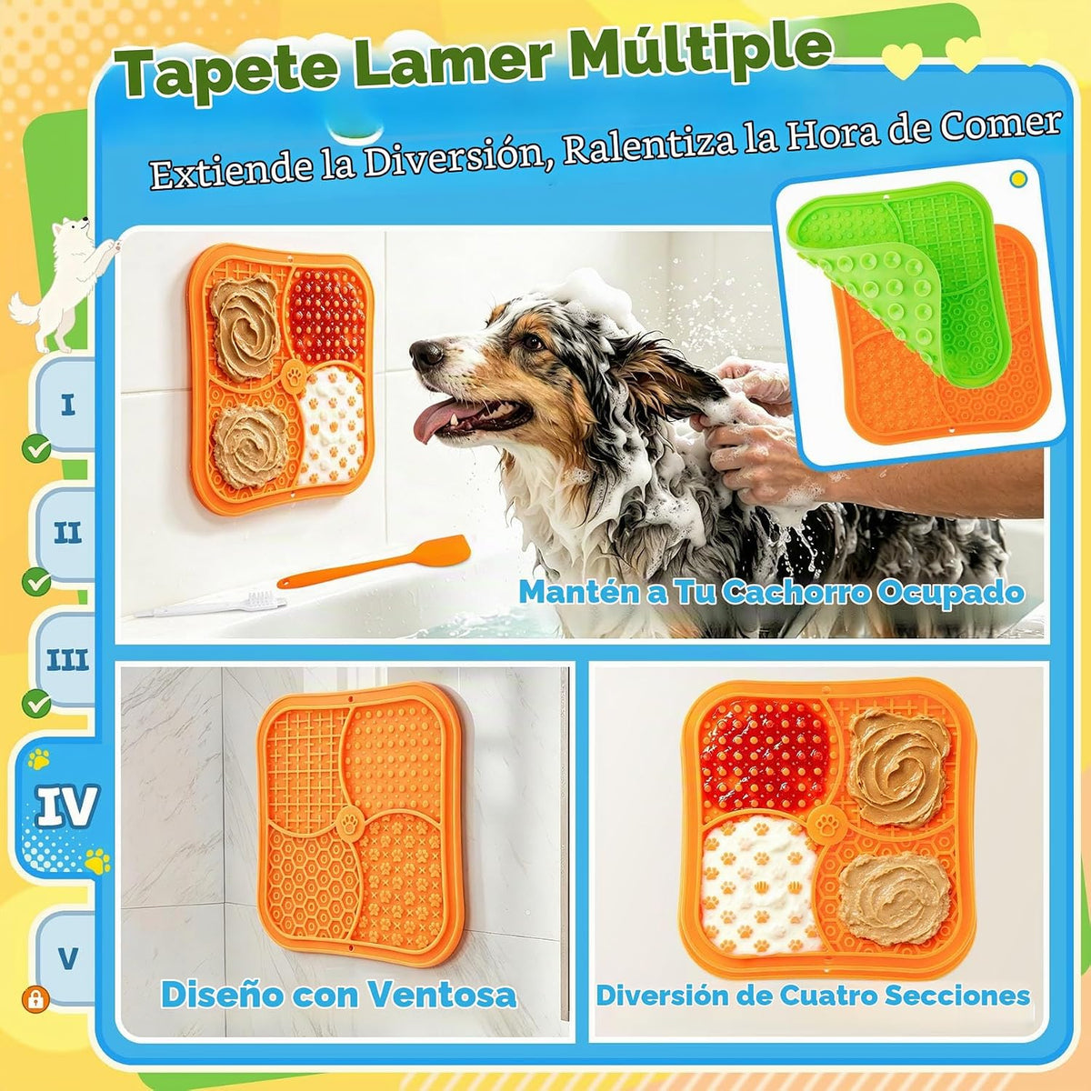 Forfon Juego de juguetes de enriquecimiento para perros mejorado co...