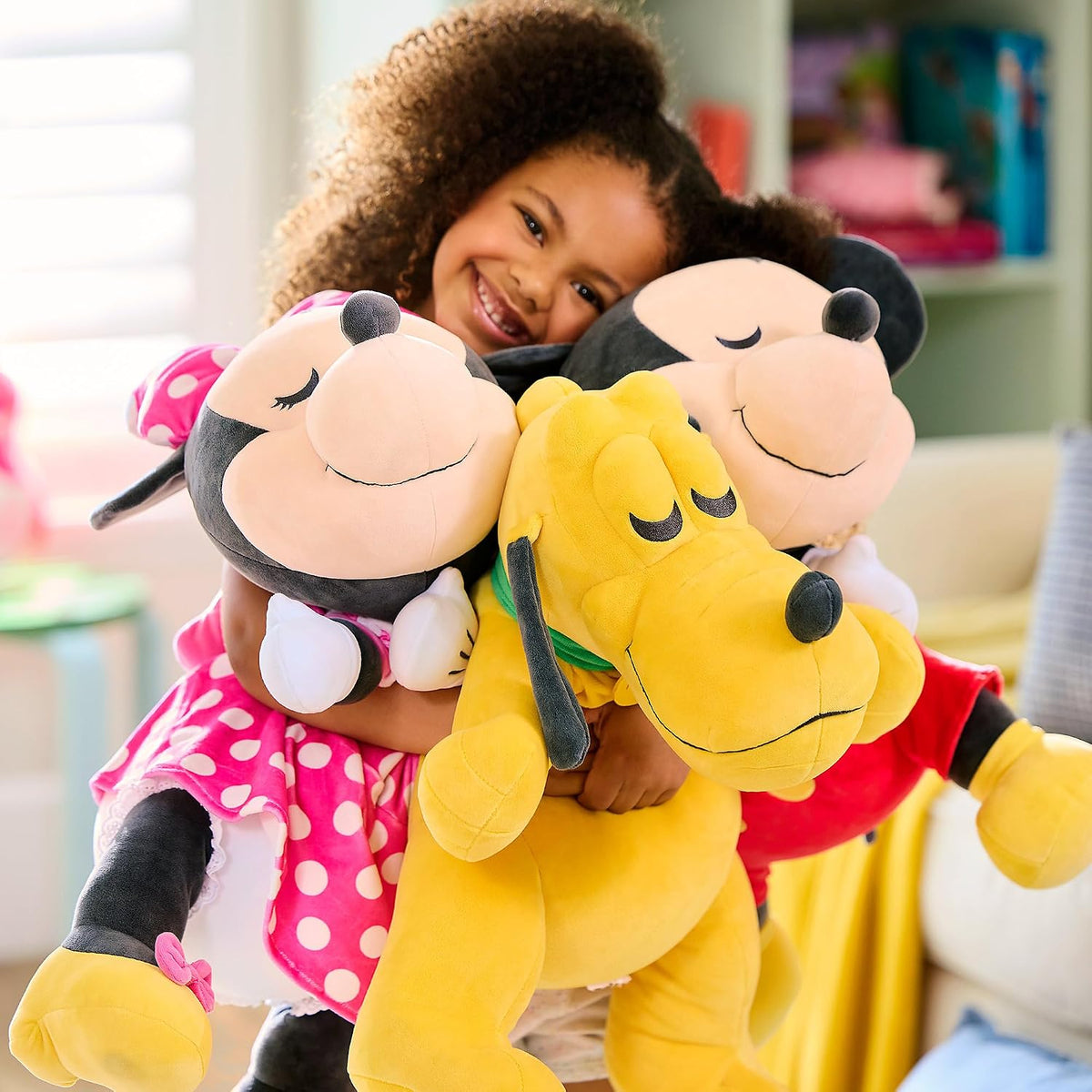 Disney Store Peluche oficial de Cuddleez, Plutón, peluche grande, j...