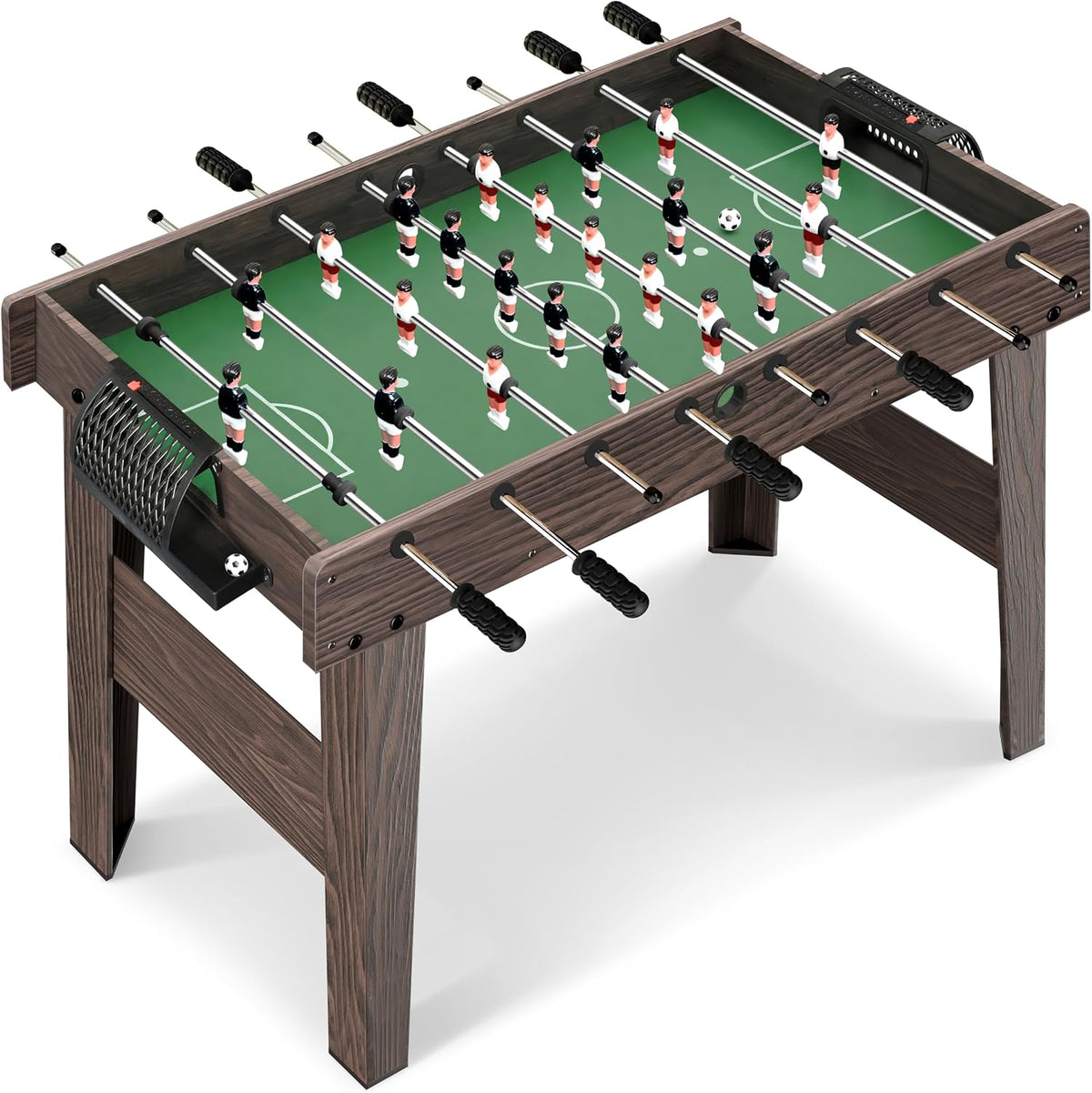 SereneLife Mesa de futbolín de 48 pulgadas, mesa de juego de fútbol...