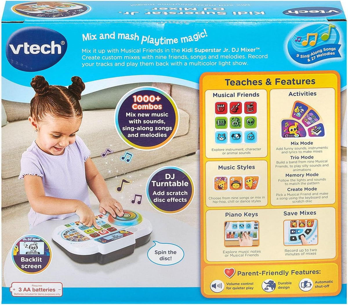 VTech Kidi Superstar Jr. Mezclador DJ