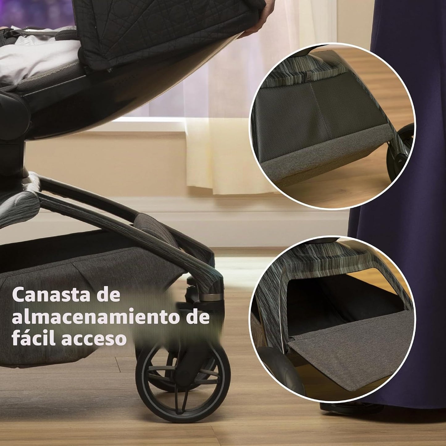 Maxi-Cosi Tana 360 - Cochecito modular giratorio, cochecito y asien...