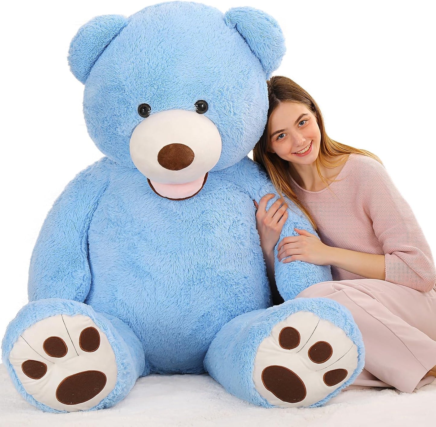 MaoGoLan Oso de peluche gigante de 5 pies, lindo oso de peluche de...