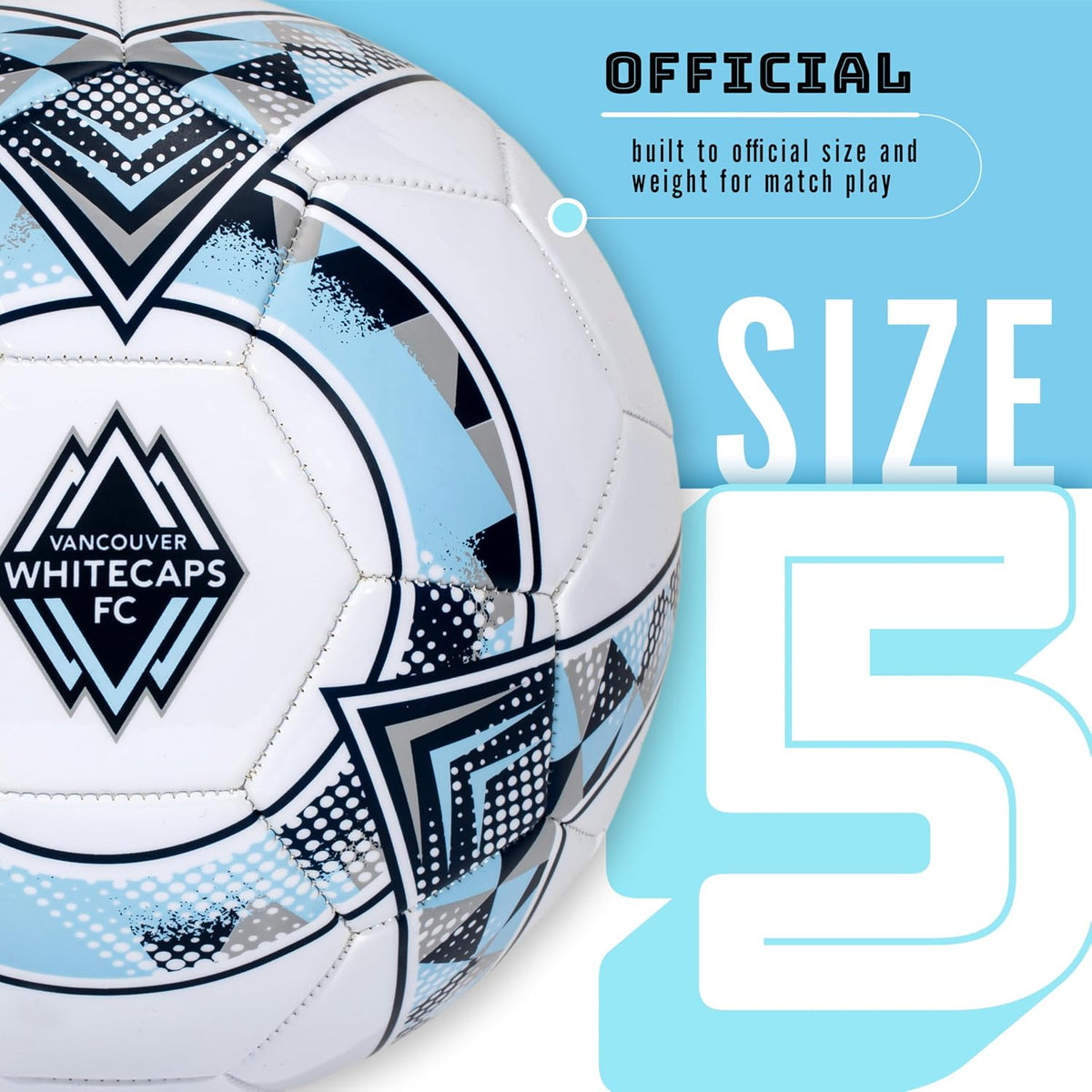Franklin Sports Pelotas de fútbol oficiales del equipo MLS - Balone...
