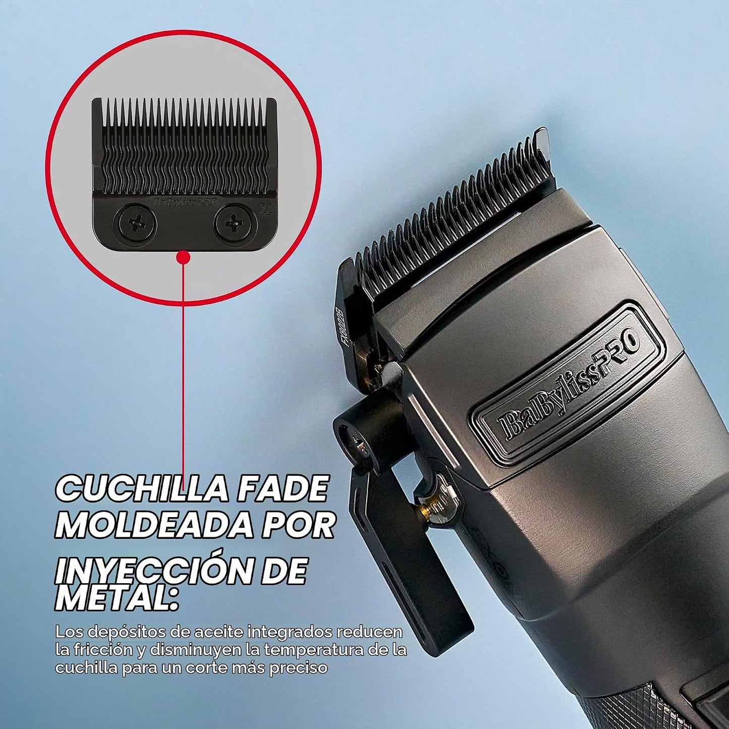 BaBylissPRO FXONE Cortapelos inalámbrico profesional - Recortador d...