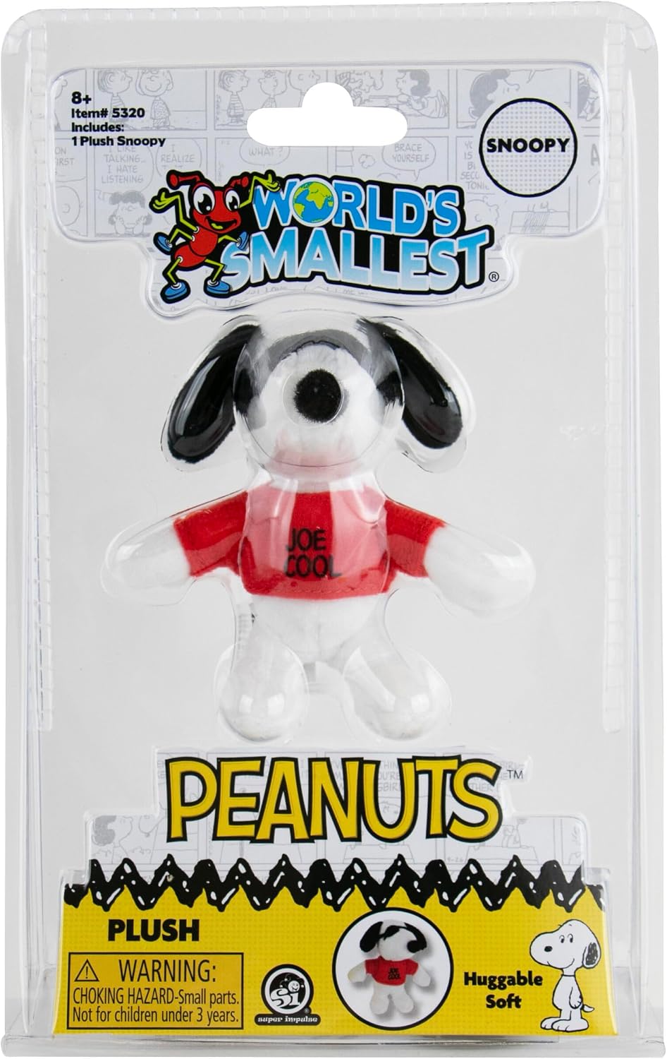 Pelucas de Snoopy más pequeñas del mundo - Joe Cool Snoopy