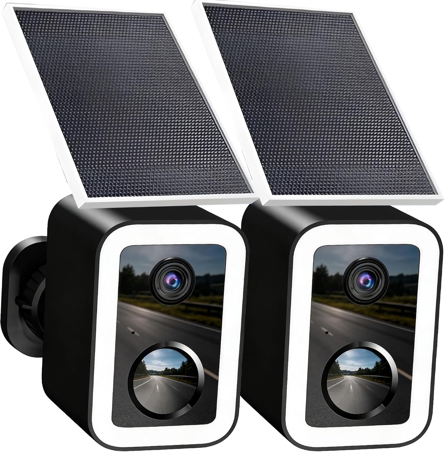 aidowocam Cámara de seguridad inalámbrica para exteriores con visió...