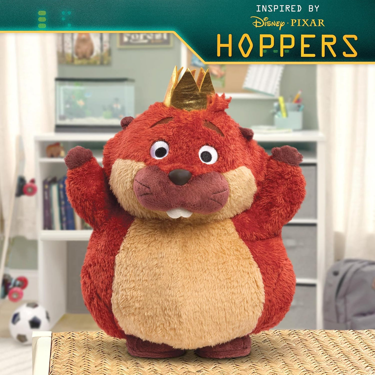 Peluche Hoppers Workin' Out King George de Disney y Pixar | Peluche...